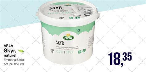 Arla Skyr Naturel Kilo Aanbieding Bij Bidfood