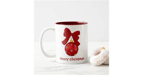 Pretty Christmas Ornament Mug Uk