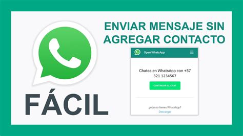 Enviar Mensaje De Whatsapp Sin Agregar Contacto Actualizado 2024