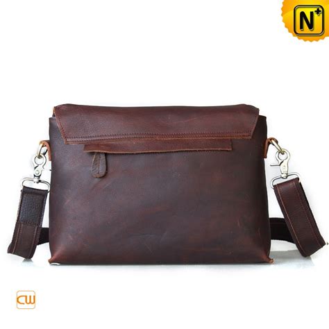 Mens Vintage Leather Satchel Bag CW914125