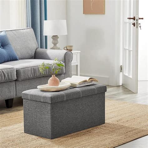 Songmics Storage Ottoman Bench Bed Bath And Beyond 38260873