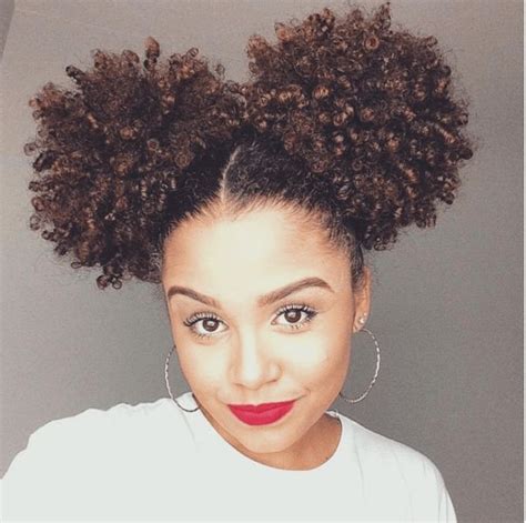 Natural Hair Puff And Double Puffs Natural Hair Puff Hair Puff Natural Hair Styles Easy