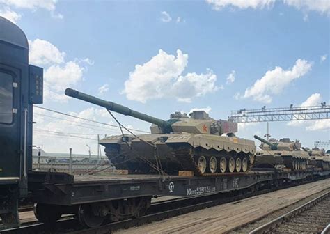 Chinese Type 96 Main Battle Tanks Arrives In Russia