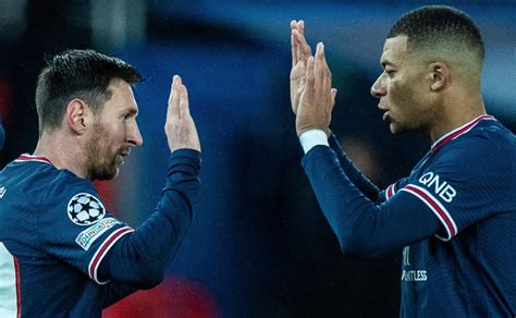 Video Dupla Estelar En Psg Messi Aportó La Asistencia Desde La Contra Y Mbappé Una Enorme