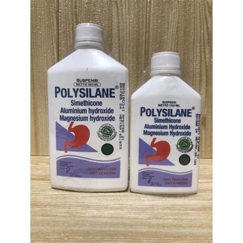 Jual Polysilane Sirup 180 Ml 100 Ml Polysilane Tablet Obat Asam