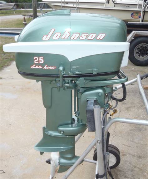 Hp Johnson Javelin Restored Outboard Boat Motor For Sale 23968 Hot