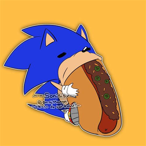 Sonic eat chili dog by Sonisis on Newgrounds