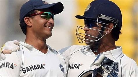 Sourav Ganguly Recalls MS Dhoni S Surprising Gesture In His Farewell