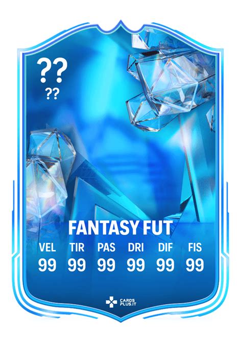 EA FC 24 Ultimate Team Fantasy FUT Card Stampa Card Personalizzabile