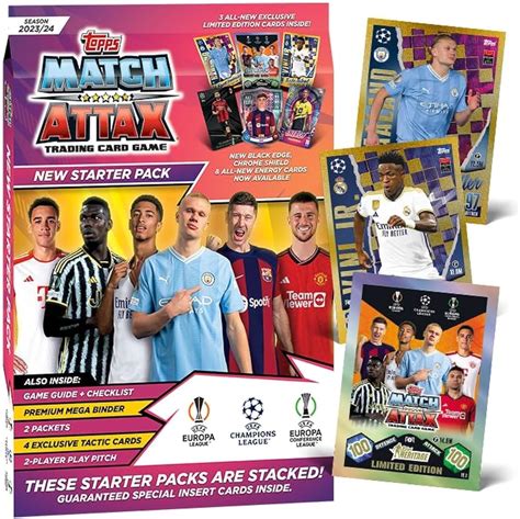 Topps Match Attax Uefa Champions League Football Cards