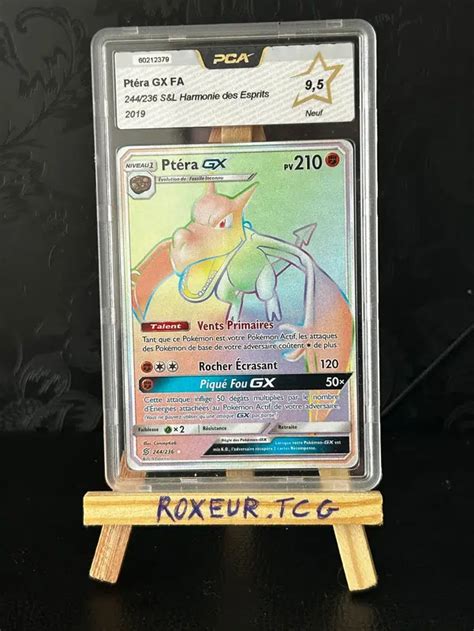 Voggt Buy Ptera GX Full Art Rainbow 244 236 Soleil Et Lune