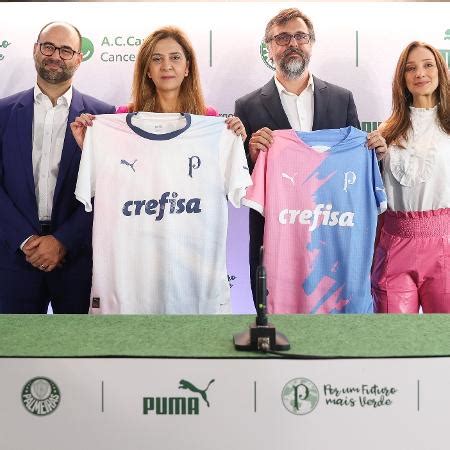 Palmeiras lança nova camisa em alusão ao Outubro Rosa e Novembro Azul