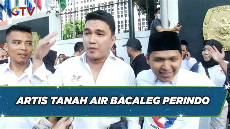 Sejumlah Artis Tanah Air Maju Sebagai Bacaleg Partai Perindo YouTube