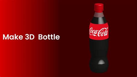 How To Make A 3d Bottle Coca Cola Adobe Illustrator Transparence