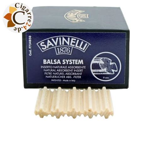 Savinelli Balsaholz Filter Savinelli Mm Big Box X St Ck