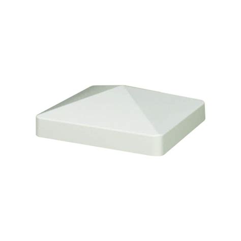 Have A Question About Veranda 4 In X 4 In White Composite Pyramid