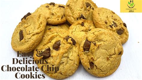 Easy And Delicious Chocolate Chip Cookies Youtube