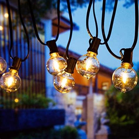 ORAOKO Festoon Lights Outdoor 100FT Outdoor String Lights Mains