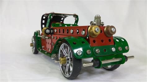 Vintage Convertible Car Build Video Meccano Meccano Models