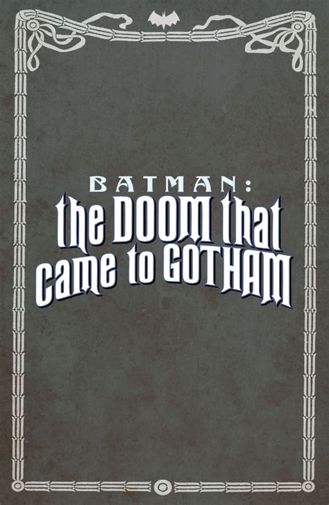 Batman: The Doom That Came to Gotham review - Batman News