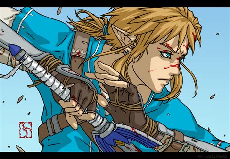 link - BotW by Shiroho-Art on DeviantArt