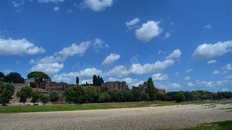 The Ruins of the Circus Maximus Editorial Photo - Image of cityscape ...