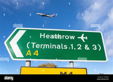 Airport Road Signs