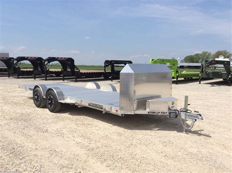 Aluma H Lp Tilt X Hd Aluminum Tiltbed Car Trailer