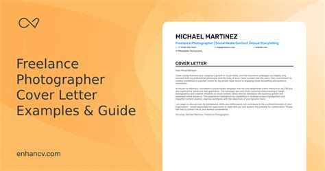 Professional Freelance Photographer Cover Letter Examples And Template