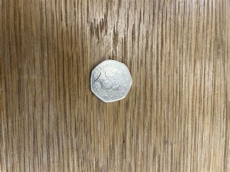 VERY RARE 50p Fifty Pence Coin Johnson S Dictionary 1755 Saxon Plural