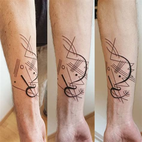 Image Result For Kandinsky Tattoo With Images Glyph Tattoo Tattoos