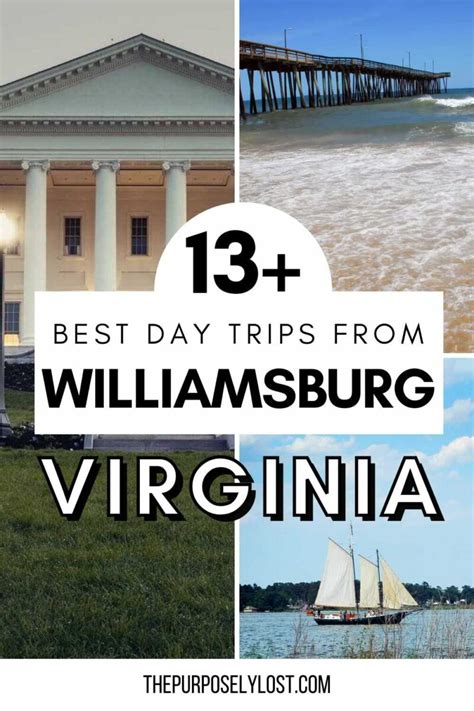 Easy Day Trips From Williamsburg Virginia The Purposely Lost