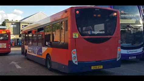 Here Is The Stagecoach Bus 36440 In Aldershot Bus Garage Tuesday 24 May