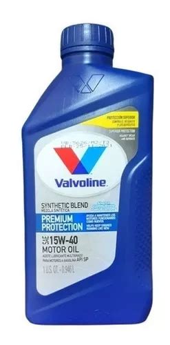 Aceite 15w40 Semisintetico Valvoline Original MercadoLibre