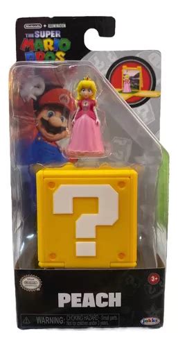 Super Mario Bros La Pelicula Peach Mini Figura Articulada En