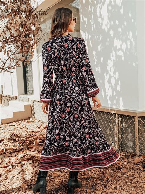 Robe Longue Petites Fleurs Reine Fleurie