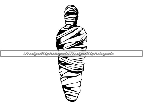 Mummy Svg Halloween Svg Mummy Clipart Mummy Files For Etsy