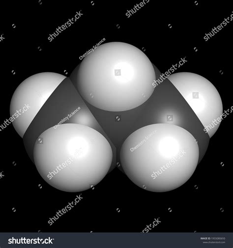 Propane Gas Alkane Hydrocarbon Molecule 3d Stock Illustration 1955080693 Shutterstock