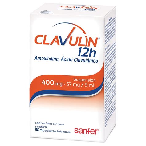 Clavulin 12h 400 57 Mg Susp 50ml N