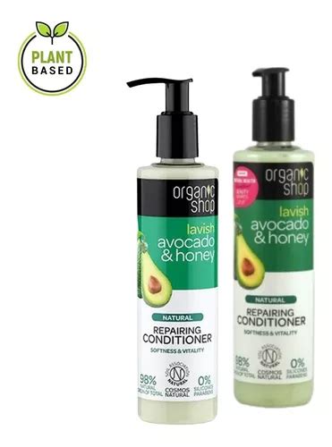 Shampoo Natural Palta Miel 280ml Organic Shop Cuotas sin interés