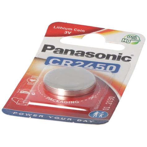 Panasonic Cr2450 Lithium Batterie Iec Cr 2450 El 5410853014355 Cr 2450el1b Lithium