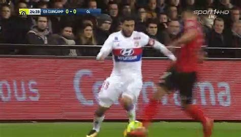 Nabil Fekir Goal HD Guingamp 0 1 Lyon 17 01 2018 Video Dailymotion