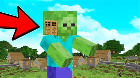 COMO MORAR EM UM ZUMBI NO MINECRAFT YouTube