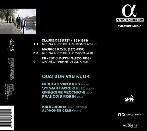 Quatuor Van Kuijk Debussy Ravel