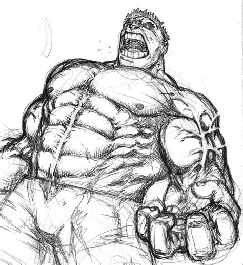 Incredible Hulk Face Drawing At Getdrawings Free Download