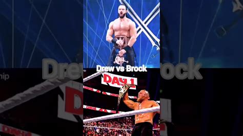 Drew Mcintyre Vs Brock Lesnar Comparison Drewmcintyre Brocklesnar