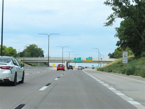 iowa interstate  westbound cross country roads