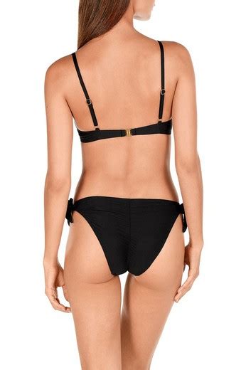 Bikini Dolores Cortés Negro Push Up Tienda Azulik