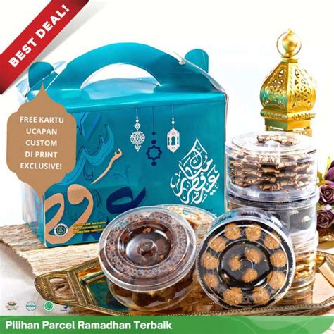 Promo Parcel Lebaran Kue Kering Toples Parsel Hampers Mewah Murah