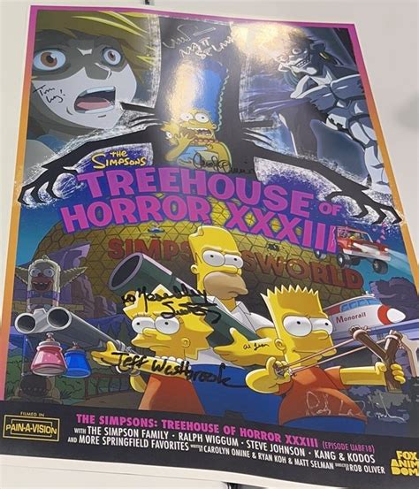 The Simpsons Treehouse Of Horror 2022